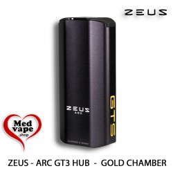 ZEUS ARC GT3 HUB VAPORIZER (2023) GOLD CHAMBER THC WEED MEDVAPE